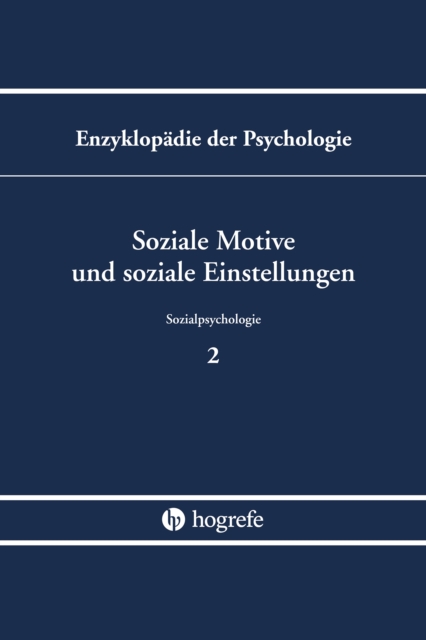 Soziale Motive und soziale Einstellungen, EPUB eBook