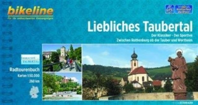 Taubertal Liebliches Rothenburg - Wertheim : BIKE.458, Paperback Book
