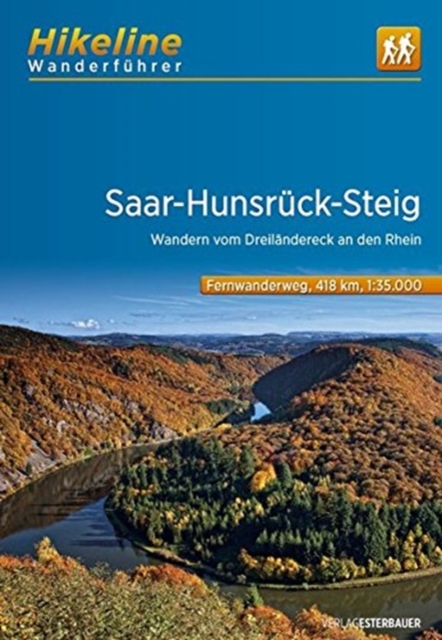 Saar - Hunsruck - Steig vom Dreilandereck an den Rhein, Paperback / softback Book