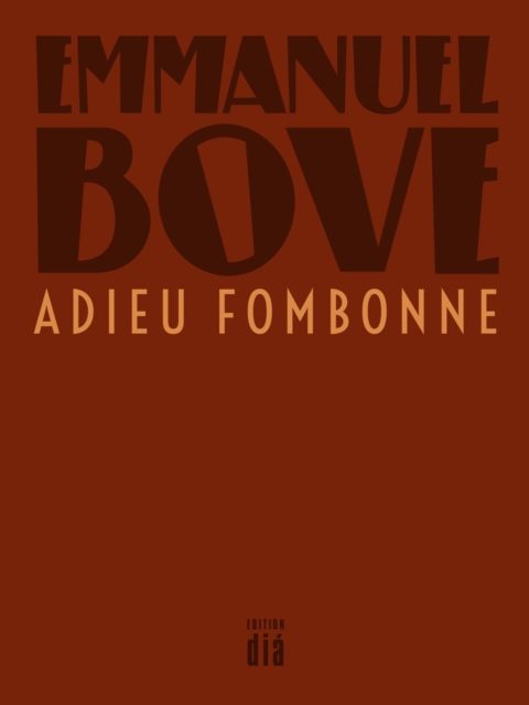 Adieu Fombonne : Roman, EPUB eBook
