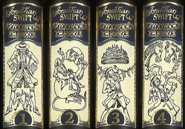 Gulliver's Travels Minibook (4 Volumes), Hardback Book