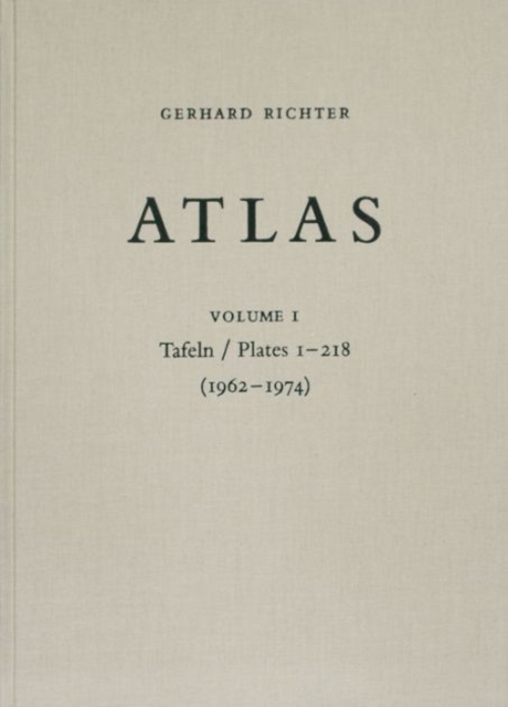 Gerhard Richter: Atlas Vol.I-IV, Hardback Book