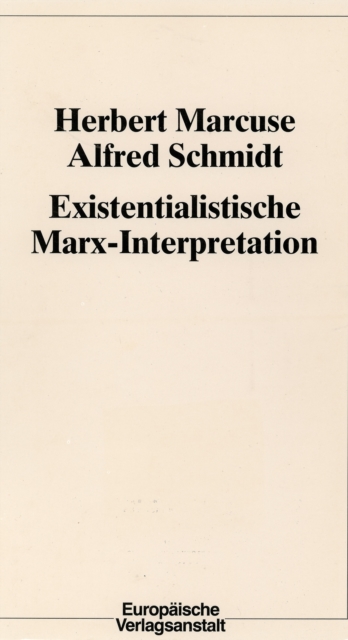 Existentialistische Marx-Interpretation, PDF eBook