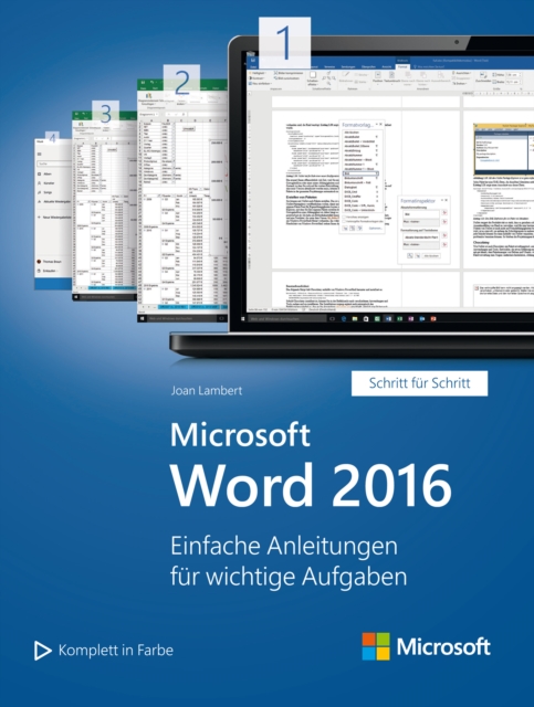 Microsoft Word 2016 (Microsoft Press) : Einfache Anleitungen fur wichtige Aufgaben, PDF eBook