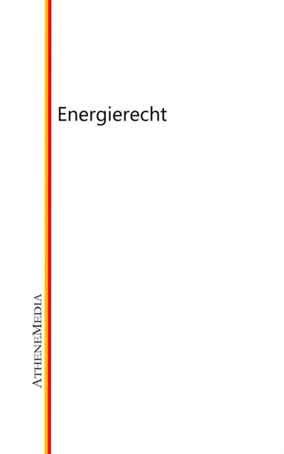 Energierecht, EPUB eBook