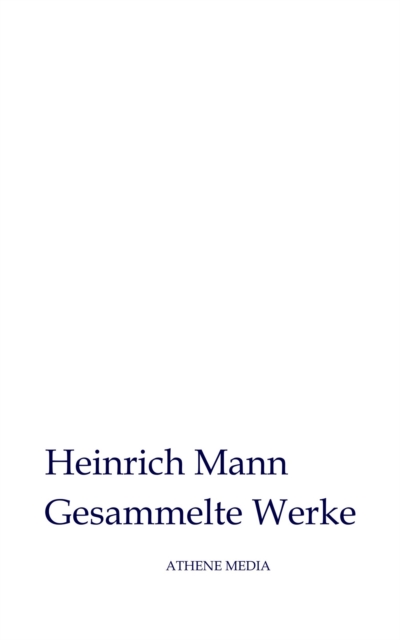Gesammelte Werke, EPUB eBook