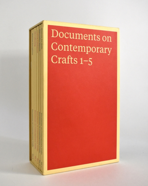 Documents on Contemporary Crafts 1-5, Multiple-component retail product, boxed Book