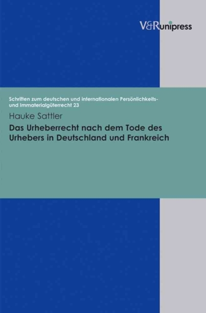 Schriften zum deutschen und internationalen PersAnlichkeits- und ImmaterialgA"terrecht., Hardback Book