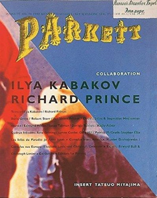 Parkett 34: Kabakov & Prince, Book Book