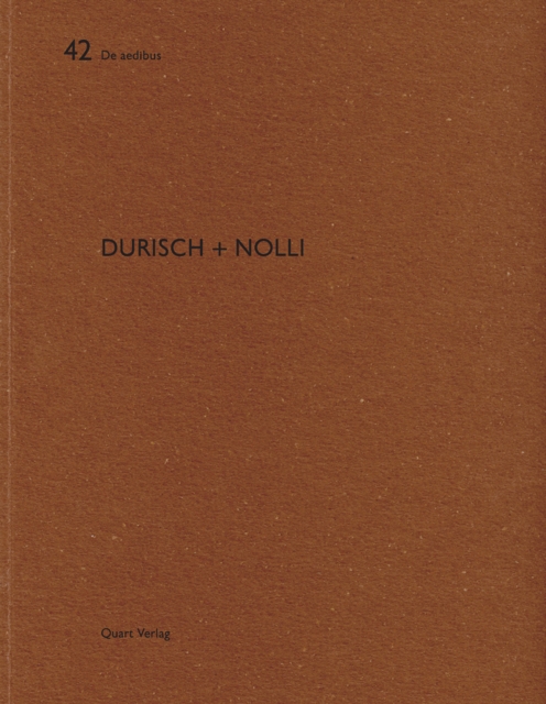 Durisch Nolli : De Aedibus 42, Paperback / softback Book