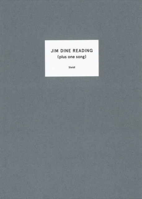 Jim Dine Reading : (Plus one song), Book Book