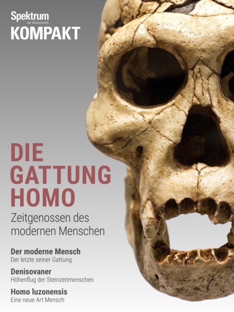 Spektrum Kompakt - Die Gattung Homo : Zeitgenossen des modernen Menschen, PDF eBook
