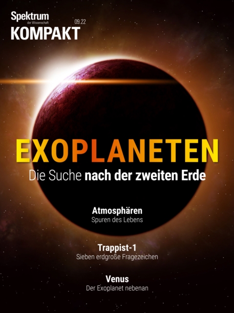 Spektrum Kompakt - Exoplaneten : Die Suche nach der zweiten Erde, PDF eBook