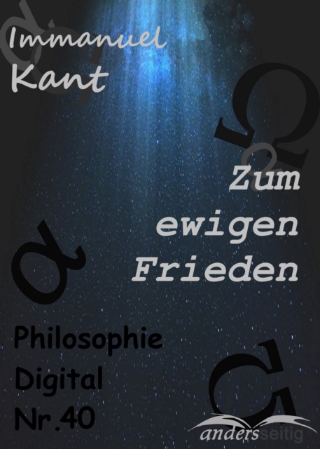Zum ewigen Frieden : Philosophie-Digital Nr. 40, EPUB eBook