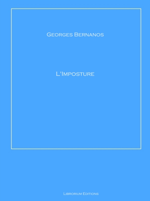 L'Imposture, EPUB eBook