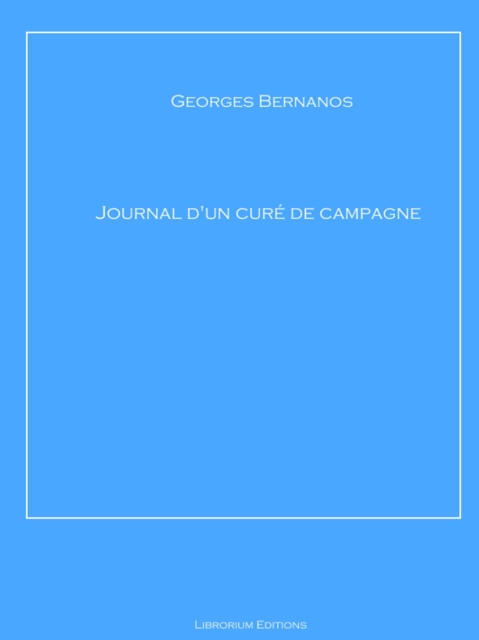 Journal d'un cure de campagne, EPUB eBook