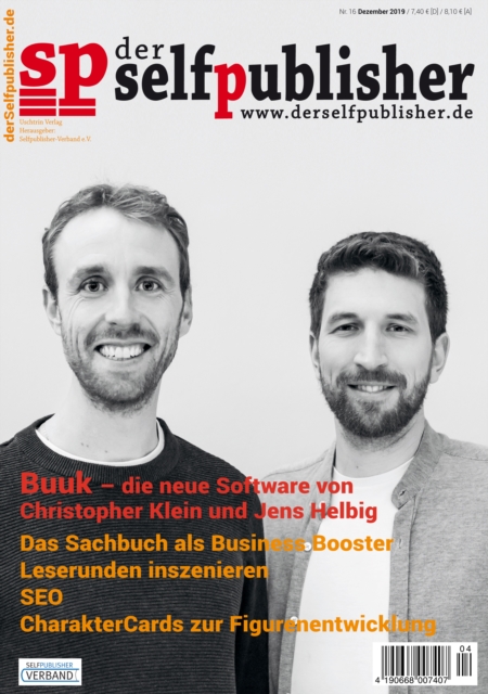 der selfpublisher 16, 4-2019, Heft 16, Dezember 2019 : Deutschlands 1. Selfpublishing-Magazin, PDF eBook