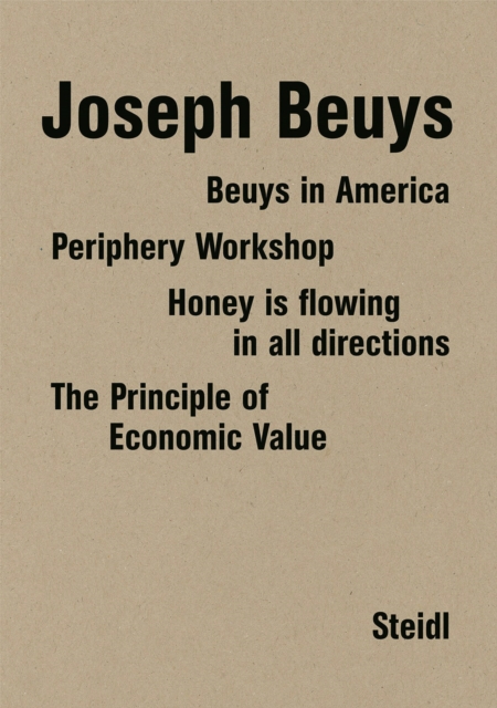 Joseph Beuys: Four Books in a Box, Hardback Book