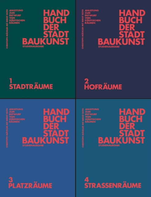 Handbuch der Stadtbaukunst : Studienausgabe, Paperback / softback Book