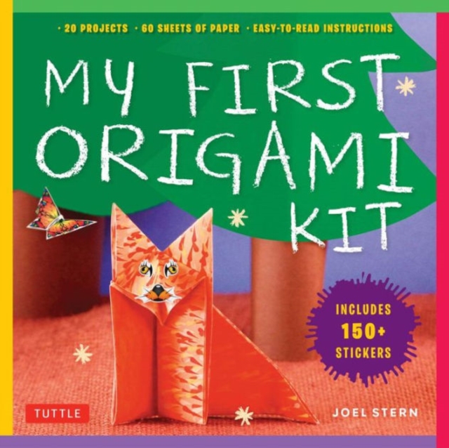 My First Origami Kit : [Origami Kit with Book, 60 Papers, 150 Stickers, 20 Projects], Multiple-component retail product Book