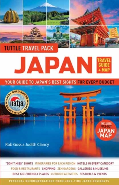 Japan Travel Guide + Map: Tuttle Travel Pack : Your Guide to Japan's Best Sights for Every Budget (Includes Pull-out Japan Map), Paperback / softback Book