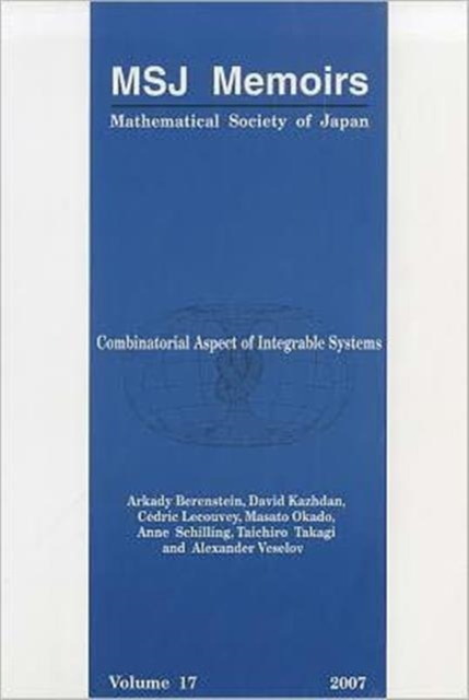Combinatorial Aspect Of Integrable Systems, Hardback Book
