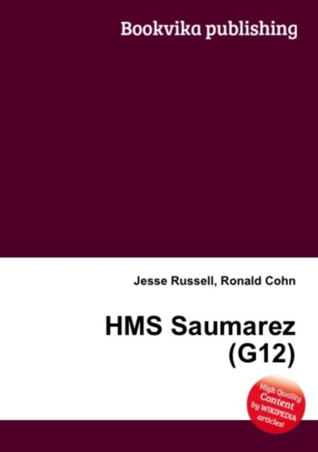 HMS Saumarez (G12), Paperback Book