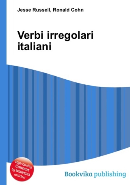 Verbi irregolari italiani, Paperback Book