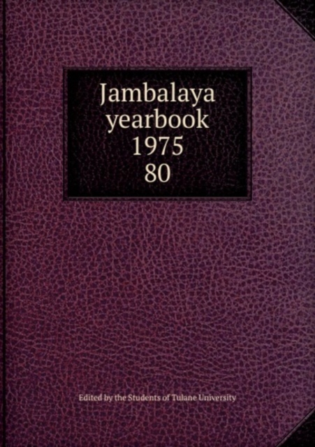 Jambalaya yearbook 1975, Paperback Book