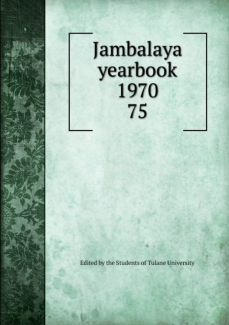 Jambalaya yearbook 1970, Paperback Book