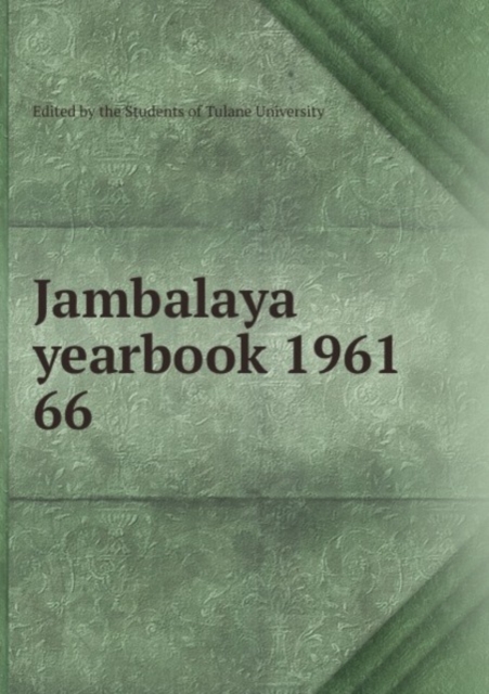 Jambalaya yearbook 1961, Paperback Book