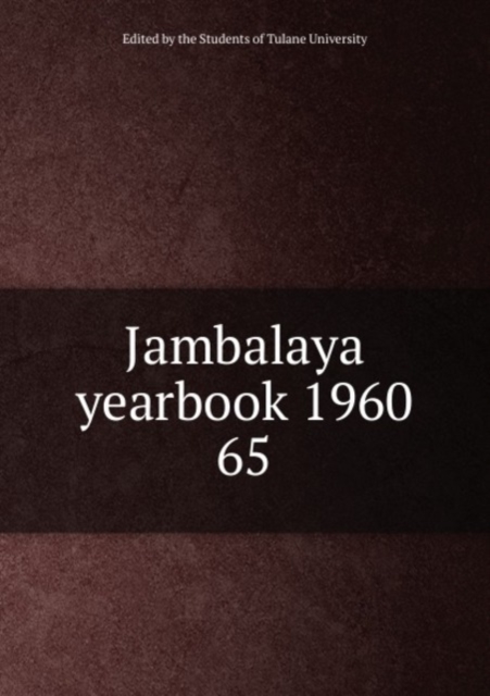 Jambalaya yearbook 1960, Paperback Book