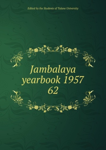 Jambalaya yearbook 1957, Paperback Book