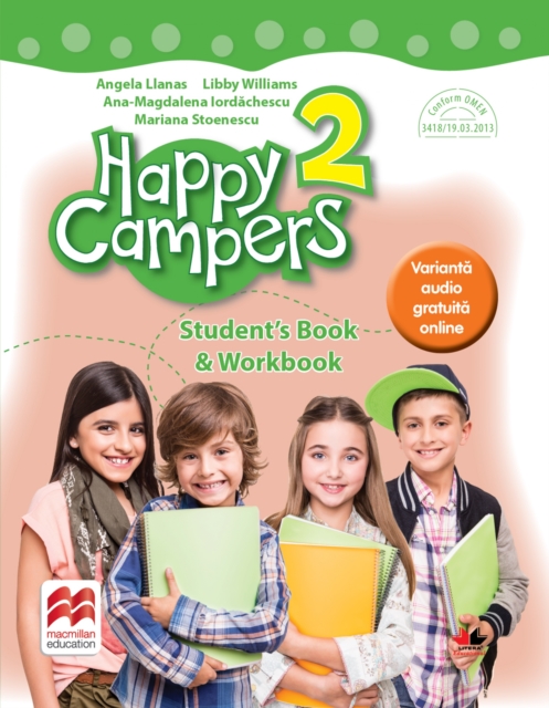 Happy Campers. Student Book, Workbook. Clasa a II-a, EPUB eBook