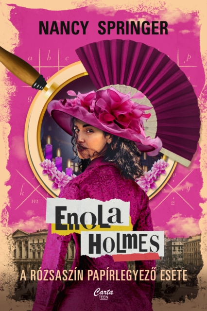 Enola Holmes : A rozsaszin papirlegyezo esete, EPUB eBook