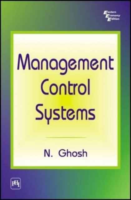 Management Control Systems, Paperback / softback Book