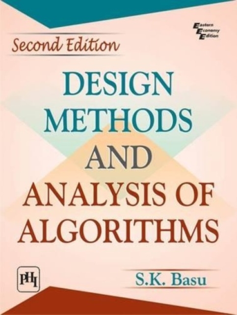 Design Methods and Analysis of Algorithms, Paperback / softback Book