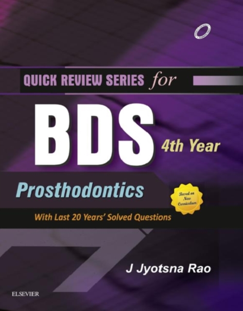 QRS for BDS 4th Year - Prosthodontics (E-book), EPUB eBook