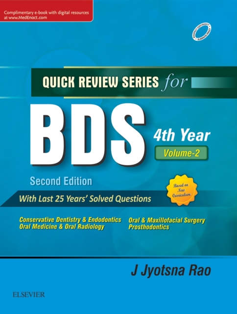 QRS for BDS IV Year, Vol 2 - E Book, EPUB eBook