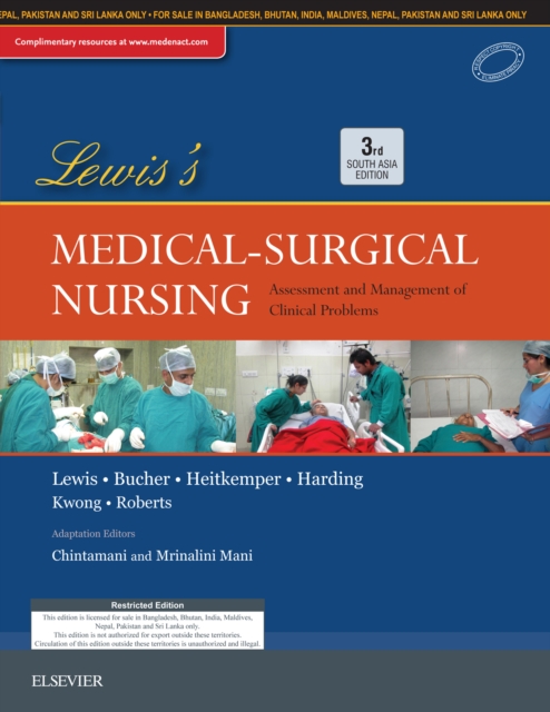 Lewis's Medical-Surgical Nursing, Third South Asia Edition - E-Book : Assessment and Management of Clinical Problems, EPUB eBook