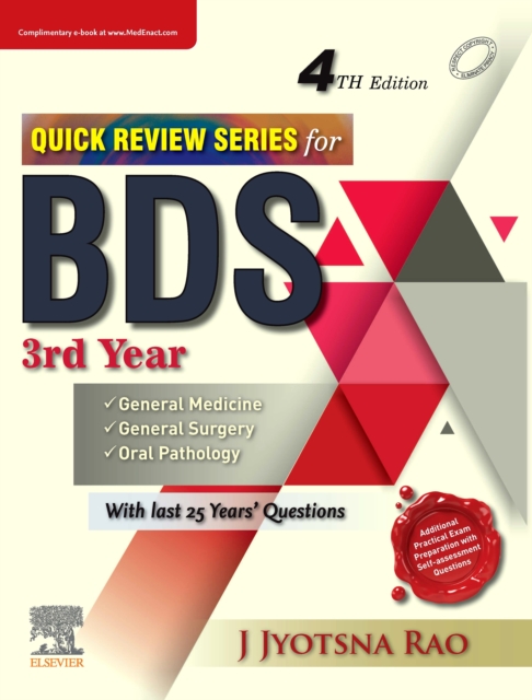 Quick Review Series for BDS 3rd year - E-Book, EPUB eBook