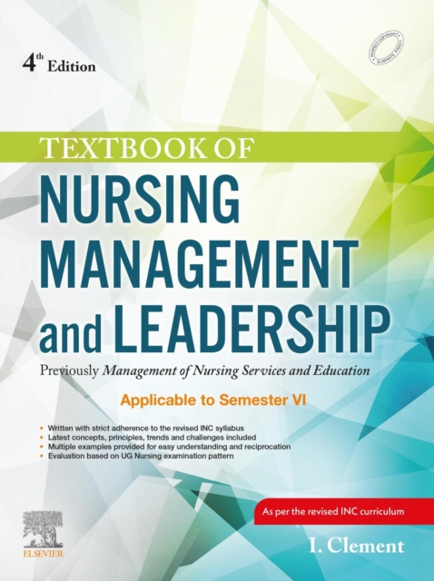 Textbook of Nursing Management and Leadership - E-Book, EPUB eBook