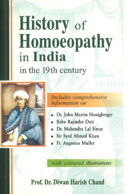 History of Homeopathy in India in the 19th Century, Hardback Book
