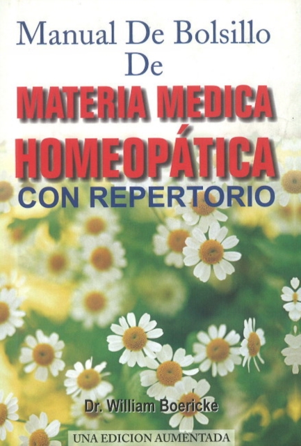 Manual de Bolsillo de Materia Medica Homeopatica con Repertorio, Hardback Book