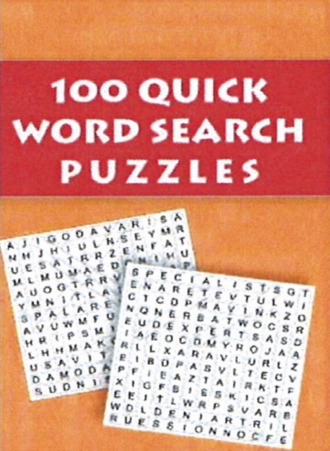 100 Quick Word Search Puzzles, Paperback / softback Book