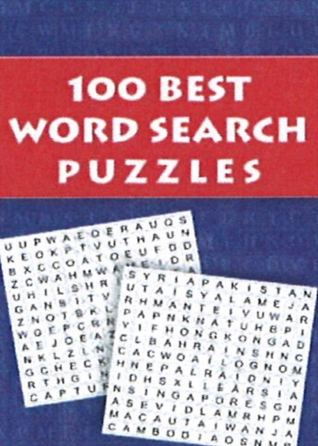 100 Best Word Search Puzzles, Paperback / softback Book