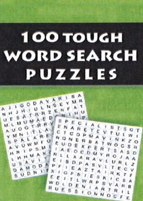 100 Tough Word Search Puzzles, Paperback / softback Book