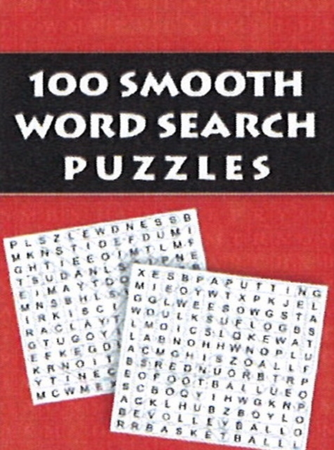 100 Smooth Word Search Puzzles, Paperback / softback Book