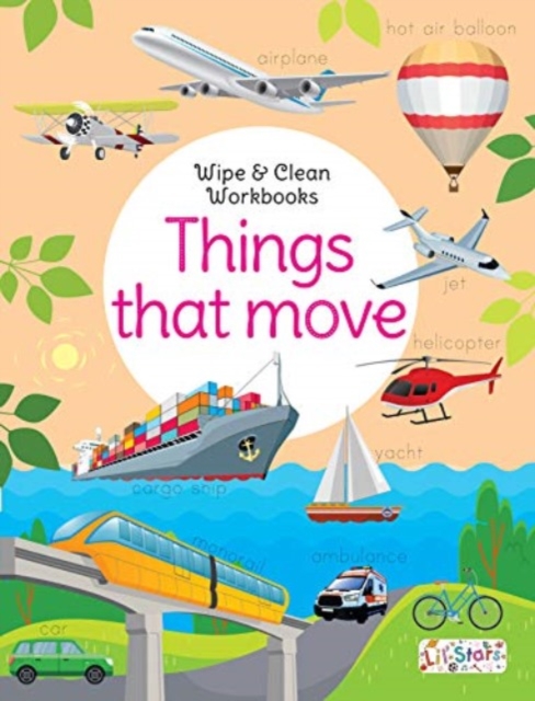 Things That Move - wipe clean, Paperback / softback Book