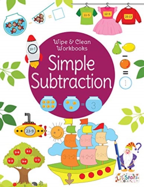 Subtraction - wipe clean, Paperback / softback Book